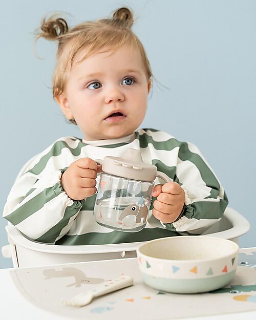 Done By Deer Tazza da Apprendimento con Manici Anti-Slip 260 ml - Celebration - Sabbia Tazze