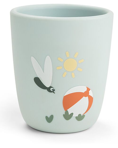 Done By Deer Tazza Mini Mug 160 ml - Playground - Blu - 100% Silicone Alimentare Tazze