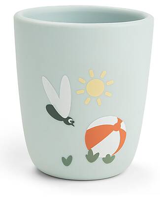 Done By Deer Tazza Mini Mug 160 ml - Playground - Blu - 100% Silicone Alimentare Tazze