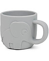 Done By Deer Tazza Peekaboo - Elefante - Grigio - 100% Silicone Alimentare - 165ml Tazze