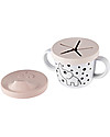 Done By Deer Tazza Spout 2in1 Bevi o Mangia Elphee, Rosa - 230 ml Tazze