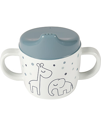 Done By Deer Tazza Spout con Beccuccio e Manici Dreamy - Blu - 230 ml Tazze e Bicchieri
