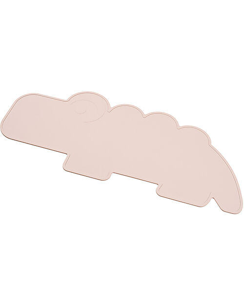 Done By Deer Tovaglietta in Silicone Alimentare con Bordo Rialzato - Croco - Cipria Tovagliette_