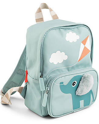 Done By Deer Zainetto Elphee per Bambini - Azzurro - 20x26 cm Zaini Asilo