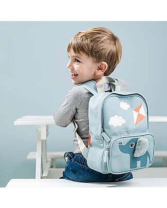 Done By Deer Zainetto Elphee per Bambini - Azzurro - 20x26 cm Zaini Asilo