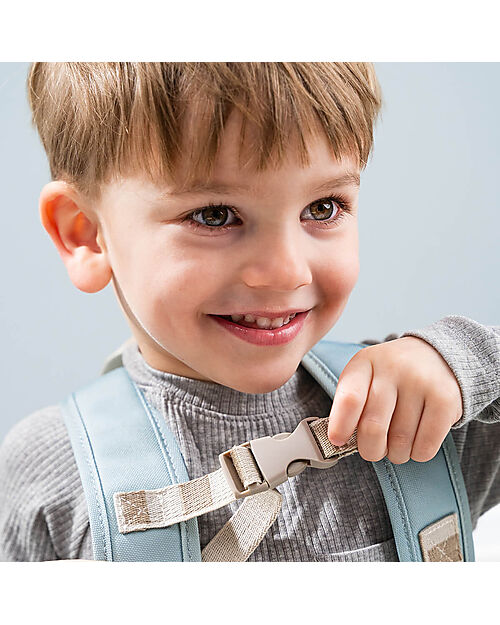 Done By Deer Zainetto Elphee per Bambini - Azzurro - 20x26 cm Zaini Asilo