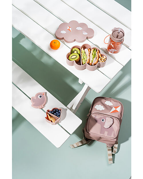 Done By Deer Zainetto Elphee per Bambini - Cipria - 20x26 cm Zaini Asilo