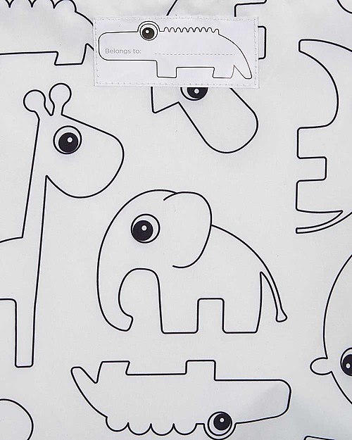 Done By Deer Zainetto Impermeabile Elphee, Rosa - Fatto con bottiglie di plastica riciclate! Zaini Asilo