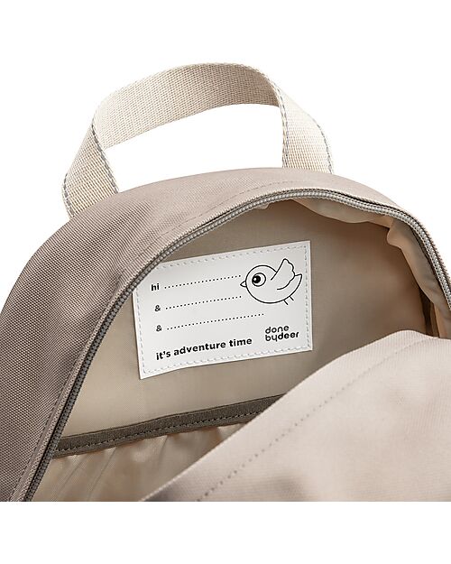 Done By Deer Zainetto Junior - Tiny Trails - Sabbia - 13 L Zaini Scuola