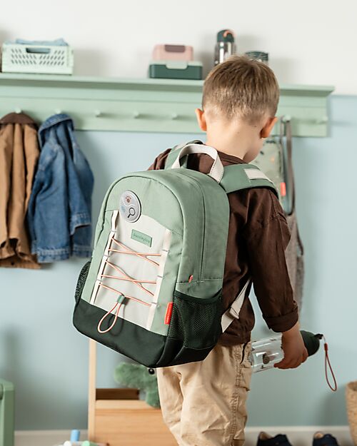 Done By Deer Zainetto Junior - Tiny Trails - Verde - 13 L Zaini Asilo