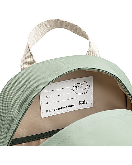 Done By Deer Zainetto Junior - Tiny Trails - Verde - 13 L Zaini Scuola