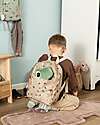 Done By Deer Zainetto Kids - Tiny Trails - Sabbia - 7,5 L Zaini Asilo