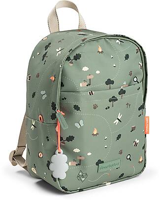 Done By Deer Zainetto Kids - Tiny Trails - Verde - 7,5 L Zaini Asilo