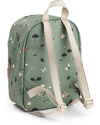 Done By Deer Zainetto Kids - Tiny Trails - Verde - 7,5 L Zaini Asilo