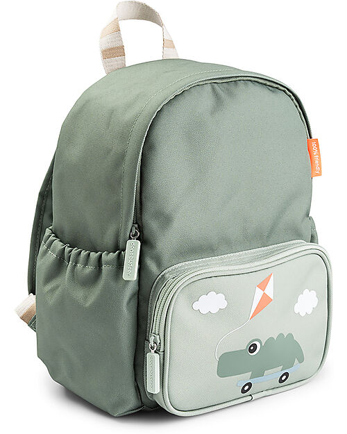 Done By Deer Zainetto per Bambini - Playground - Verde - 7,5L Zaini Asilo