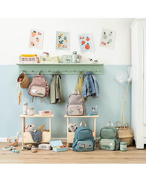 Done By Deer Zainetto per Bambini - Playground - Verde - 7,5L Zaini Asilo