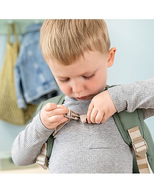 Done By Deer Zainetto per Bambini - Playground - Verde - 7,5L Zaini Asilo