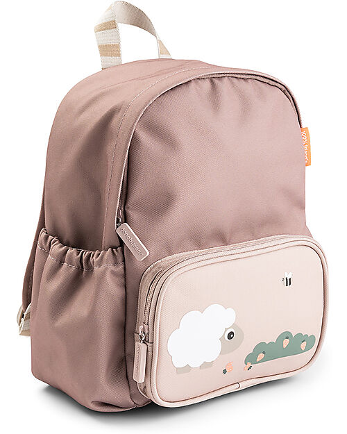 Done By Deer Zainetto per Bambini - Tiny Farm - Cipria - 7,5L Zaini Asilo