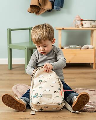 Done By Deer Zainetto Tiny - Tiny Trails - Sabbia - 4 L Zaini Asilo