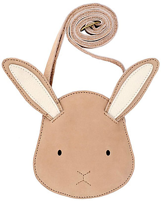 Donsje Borsa a Tracolla Exclusive Britta - Coniglio Invernale - 100% Pelle Premium Portamonete
