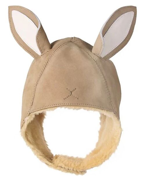 Donsje Cappello in Pelle Kapi Classic - Coniglio - con Orecchie Cappelli Invernali