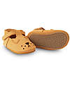 Donsje Sandali in pelle Nubuck Spark Classic - Leone Caramel - Chiusura in Velcro Sandali