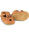 Donsje Sandali in pelle Spark Classic - Tigre Camel - Chiusura in Velcro Sandali
