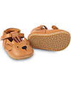 Donsje Sandali in pelle Spark Classic - Tigre Camel - Chiusura in Velcro Sandali