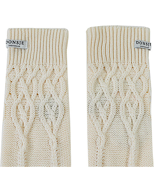 Donsje Scaldamuscoli Suzi - Avorio - 100% Cotone Calze