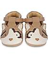 Donsje Scarpe in Pelle Spark Exclusive - Calico Cat - Chiusura in Velcro Sandali