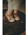 Donsje Scarpe in Pelle Spark Exclusive - Calico Cat - Chiusura in Velcro Sandali
