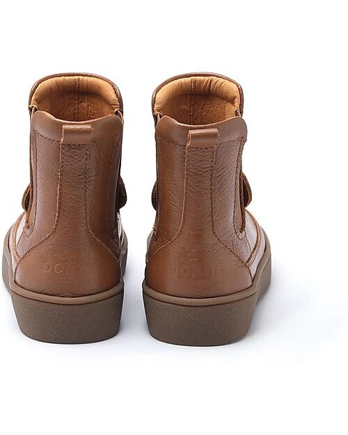 Donsje Stivaletto Chelsea in Pelle Thuru Classic - Orso - Elastici Laterali! Scarpe