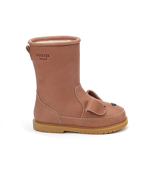 Donsje Stivaletto in Pelle Classic Wadudu - Cane - Imbottito in Lana! Scarpe