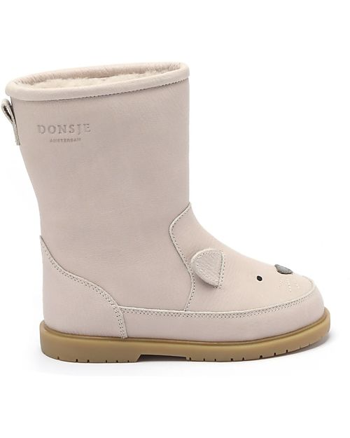 Donsje Stivaletto in Pelle Classic Wadudu - Gatto - Imbottito in Lana! Scarpe