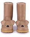 Donsje Stivaletto in Pelle Classic Wadudu - Koala - Imbottito in Lana! Scarpe