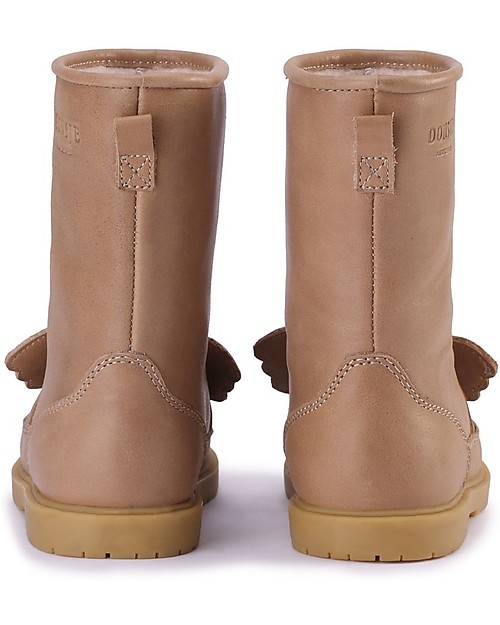 Donsje Stivaletto in Pelle Classic Wadudu - Koala - Imbottito in Lana! Scarpe