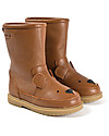 Donsje Stivaletto in Pelle Classic Wadudu - Orso - Imbottito in Lana! Scarpe