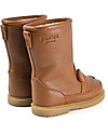 Donsje Stivaletto in Pelle Classic Wadudu - Orso - Imbottito in Lana! Scarpe