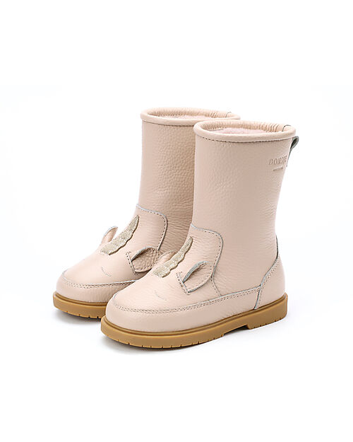 Donsje Stivaletto in Pelle Classic Wadudu - Unicorno - Imbottito in Lana! Scarpe