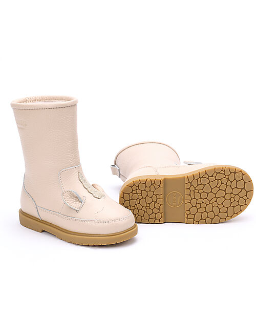 Donsje Stivaletto in Pelle Classic Wadudu - Unicorno - Imbottito in Lana! Scarpe
