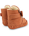 Donsje Stivaletto in Pelle Nubuck Classic Kapi - Cervo - per i Primi Passi! Scarpe