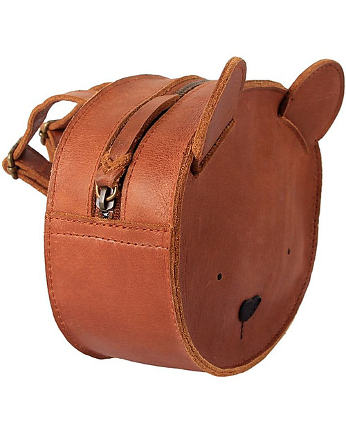 Donsje Zainetto Kapi Classic - Orso - 100% pelle Premium Zaini Asilo