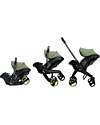 Doona 2 in 1 Seggiolino Auto e Passeggino Doona i - Desert Green - Si Trasforma in Pochi Secondi! Seggiolini Auto Gruppo 0+/1