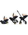 Doona 2 in 1 Seggiolino Auto e Passeggino Doona i - Sahara Sand - Si Trasforma in Pochi Secondi! Seggiolini Auto Gruppo 0+/1
