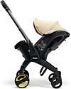 Doona 2 in 1 Seggiolino Auto e Passeggino Doona i - Sahara Sand - Si Trasforma in Pochi Secondi! Seggiolini Auto Gruppo 0+/1