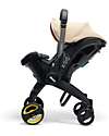Doona 2 in 1 Seggiolino Auto e Passeggino Doona i - Sahara Sand - Si Trasforma in Pochi Secondi! Seggiolini Auto Gruppo 0+/1