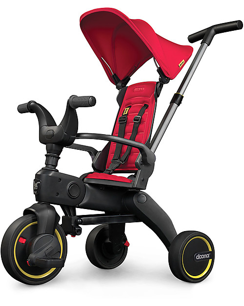 Doona Doona Liki Trike S1 Triciclo Rosso - Modello Base da 1 a 3 Anni! Tricicli