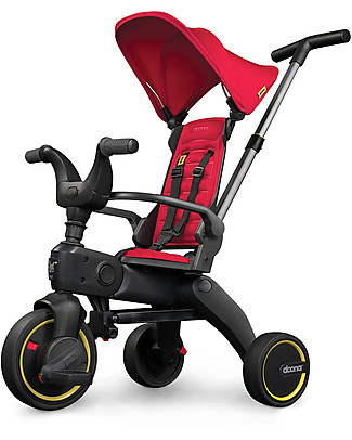 Doona Doona Liki Trike S1 Triciclo Rosso - Modello Base da 1 a 3 Anni! Tricicli
