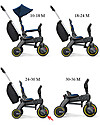 Doona Doona Liki Trike S3 Triciclo Blu Royal - Compatto da 1 a 3 Anni! Tricicli
