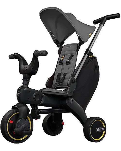 Doona Doona Liki Trike S3 Triciclo, Grigio - Compatto, da 1 a 3 Anni! Tricicli